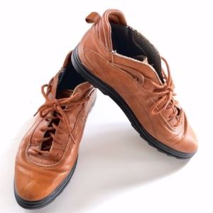 Vintage Reebok Brown Leather Ankle Boot